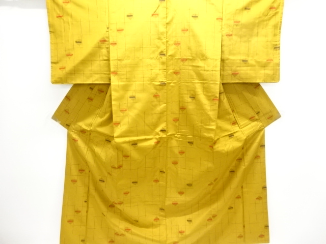 JAPANESE KIMONO / YONEZAWA TSUMUGI / WOVEN TOP PATTERN